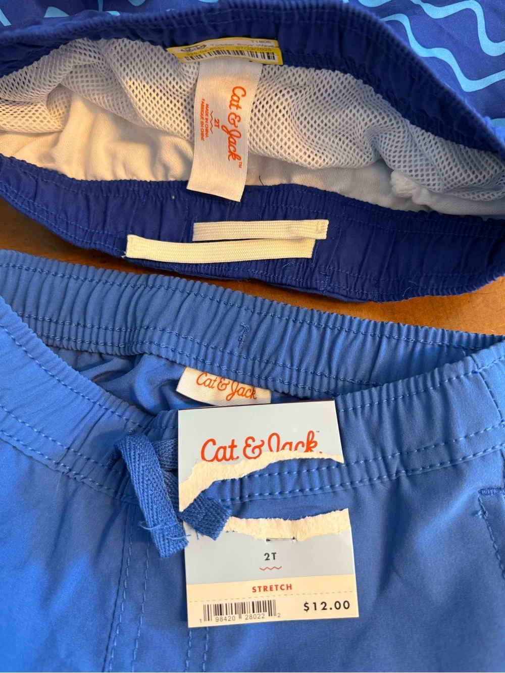 Cat & Jack navy swim